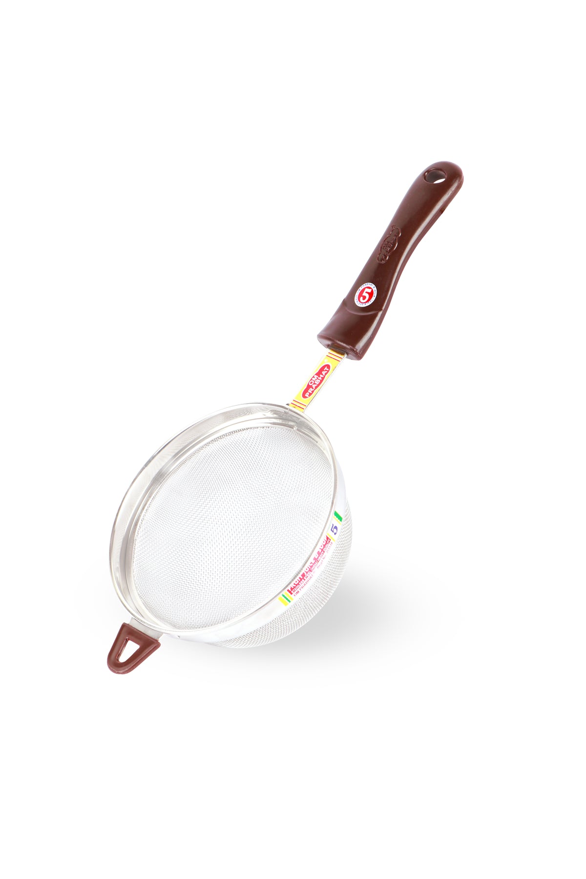 S.S. Brown Handle Juice Strainer