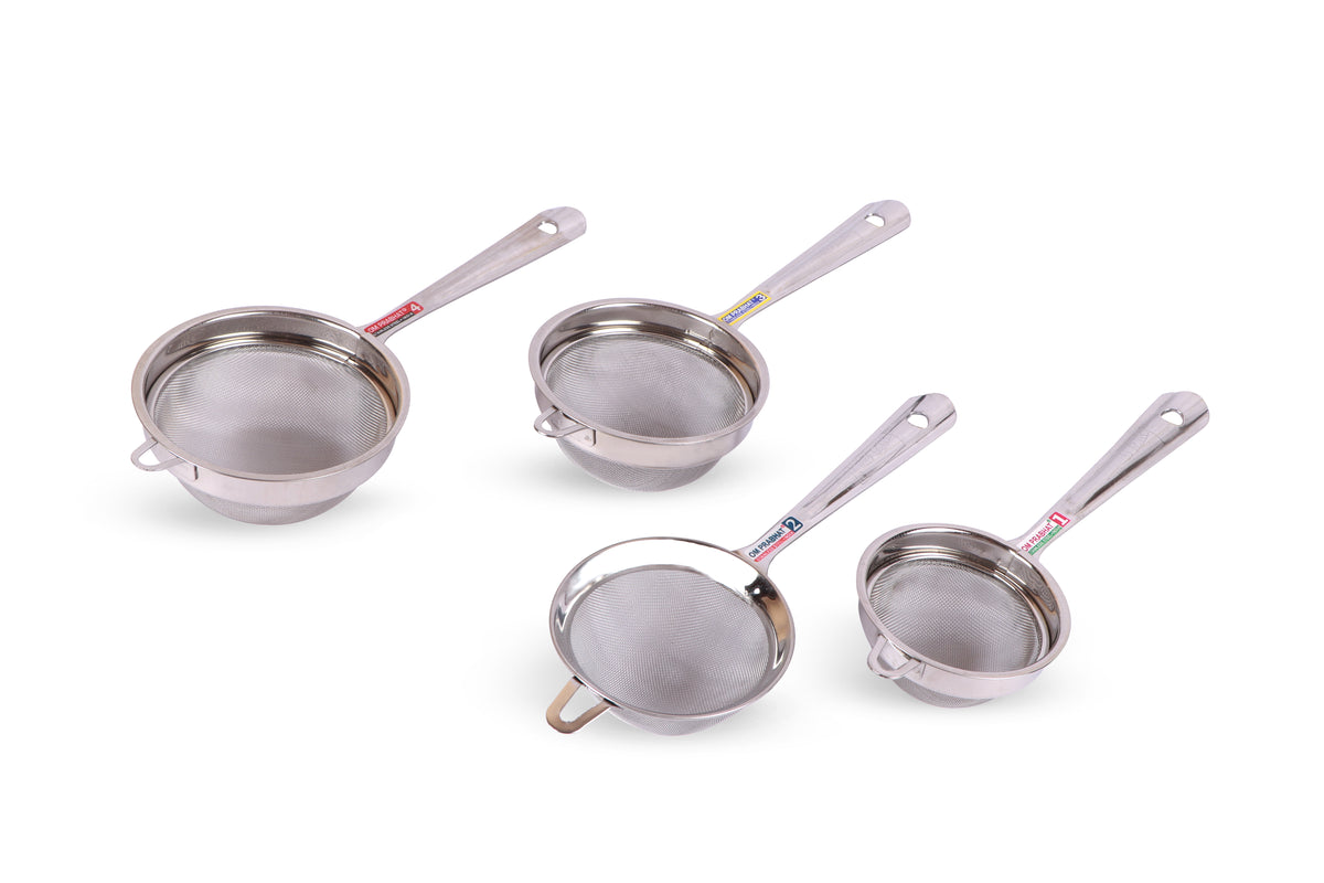 S.S. Pati Handle Tea Strainer