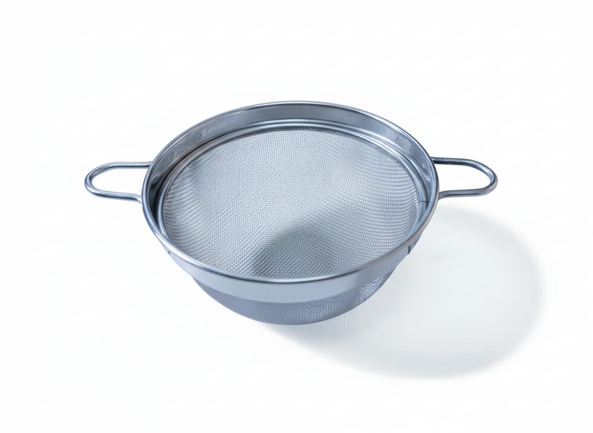 S.S. Double Handle Juice Strainer