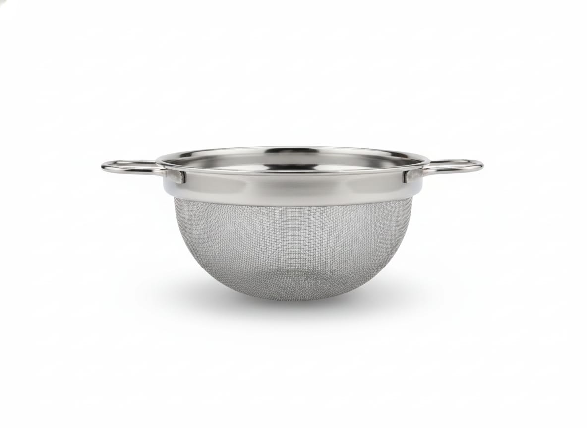 S.S. Double Handle Juice Strainer